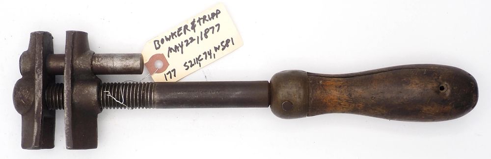 Lot 177: 12.75''L Bowker & Tripp, unmarked