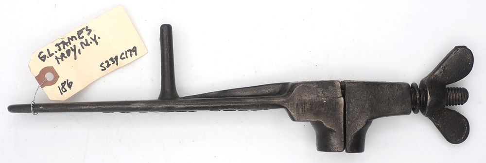 Lot 186: 13''L "G.L. James Troy NY"