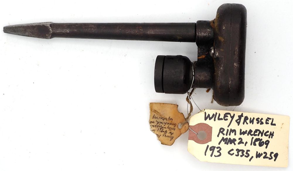 Lot 193: 6.5''L Wiley & Russel wagon rim wrench