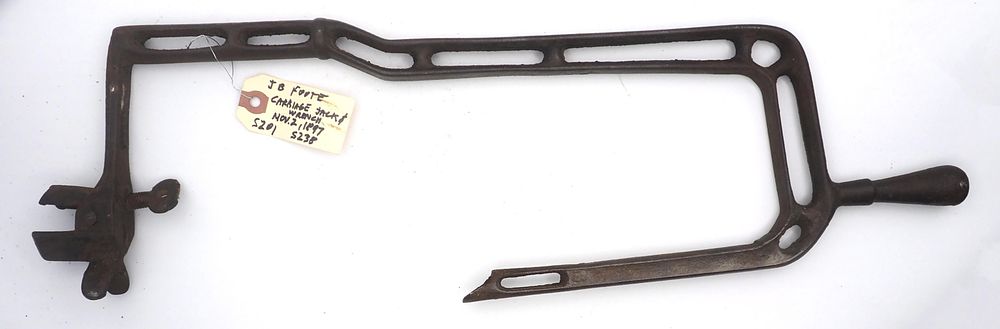 Lot 201: 22''L J.B. Foote skeleton variant