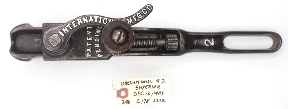 Lot 206: 14''L "International Mfg Co 2 Patent Pending"