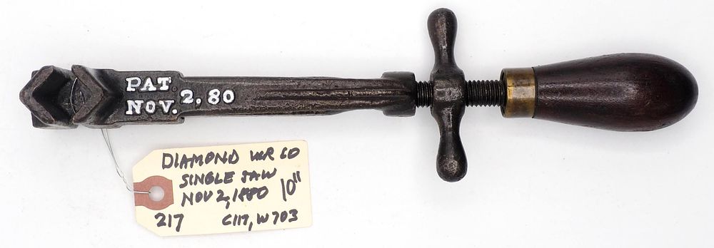 Lot 217: 10.25''L Diamond Wr. Co.