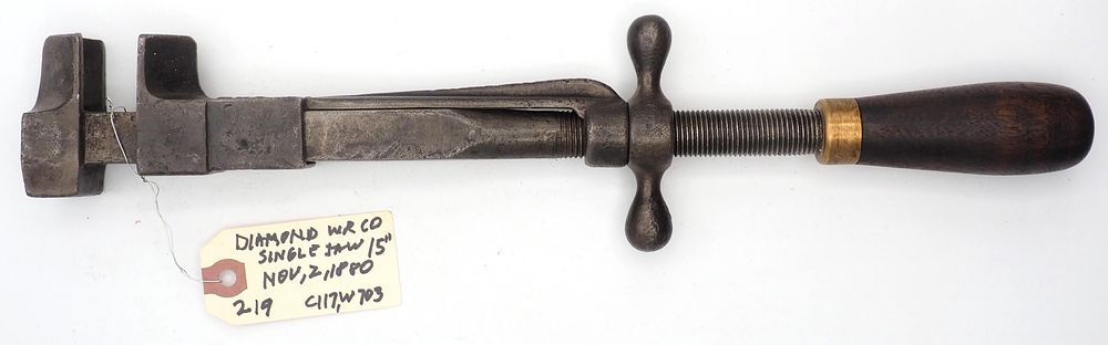 Lot 219: 14.75''L Diamond Wr. Co.