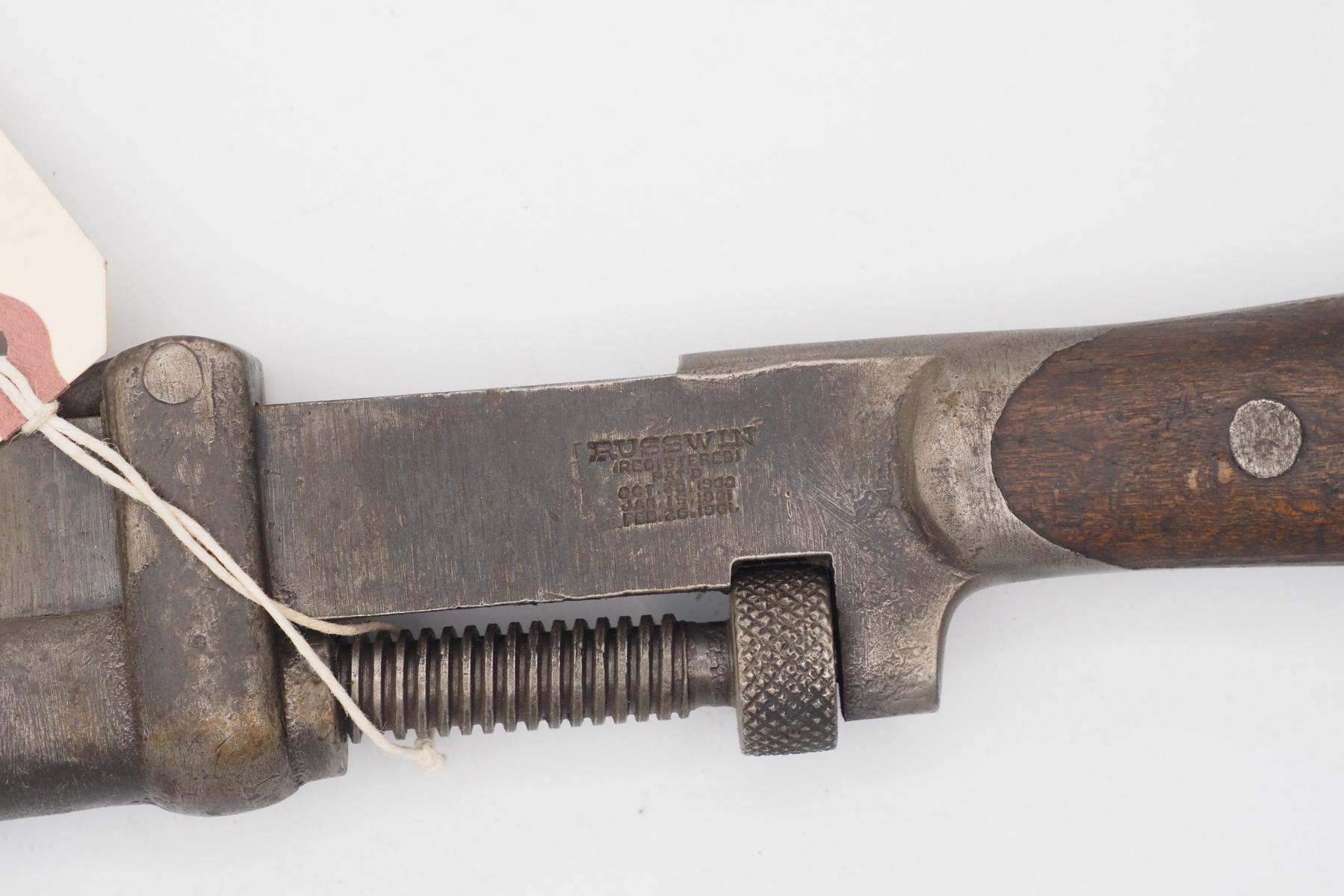 12.5''L Russwin Registered