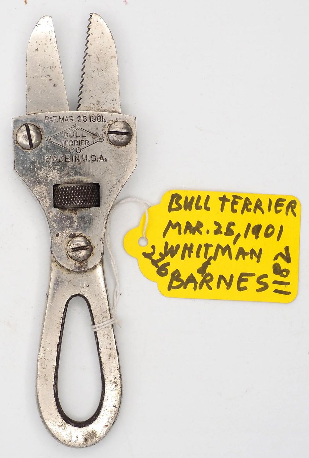 Lot 226: 7''L "W&B Co. Bull Terrier