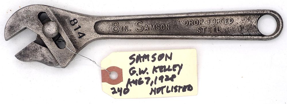Lot 240: 8''L "8 In. Samspon Dropped Forged Steel"