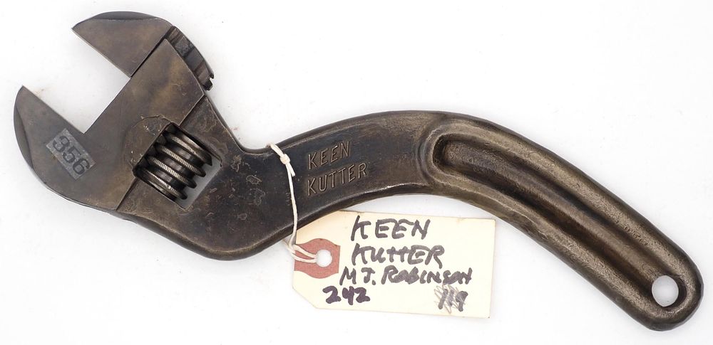 Lot 242: 9.5''L "Keen Kutter" S-type nut wrench