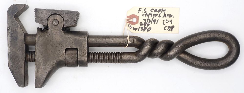 Lot 247: 12''L Capitol Mfg Co, Hercules All Steel Comb.