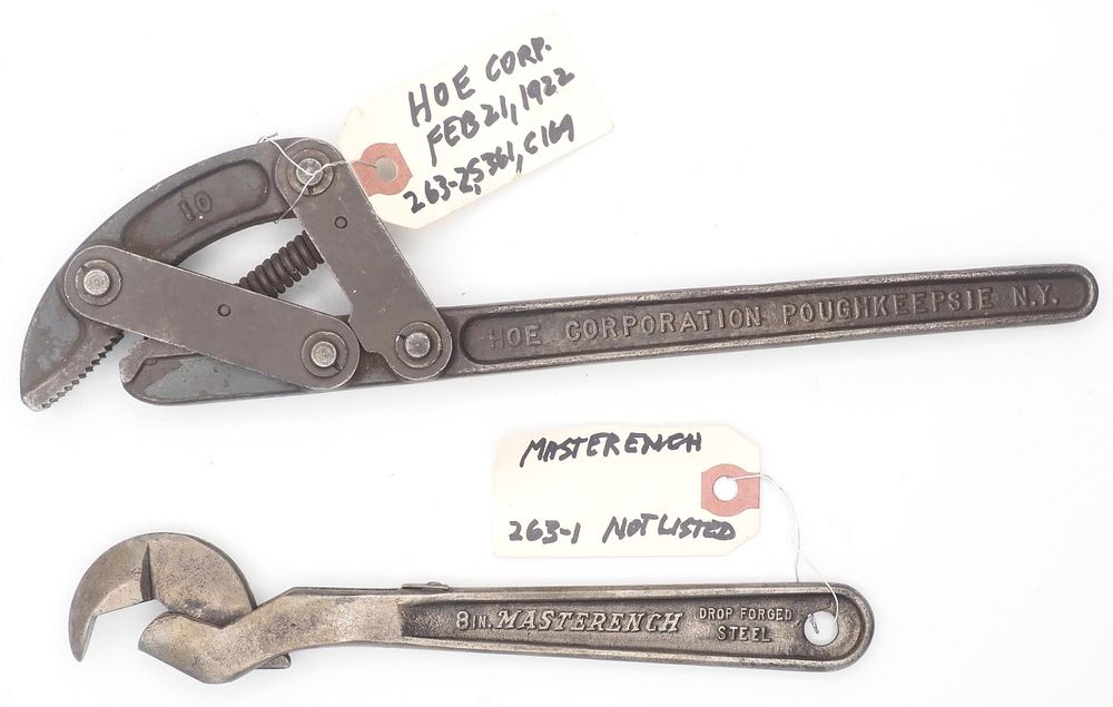 Lot 263: (2) Masterench wrenches