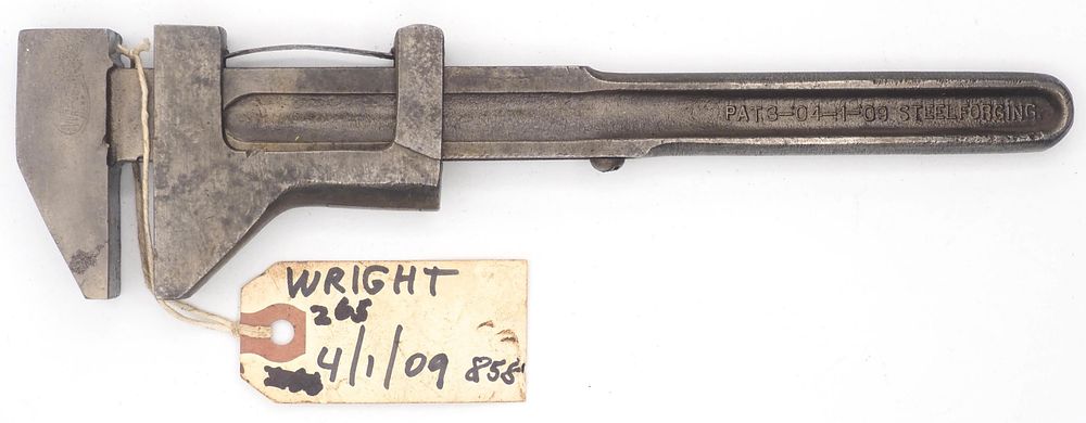 Lot 265: 10''L "Wright Wrench Canton Ohio"