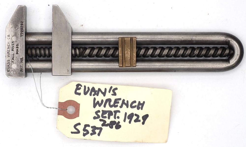 Lot 286: 6.75''L Evans Wrench Co