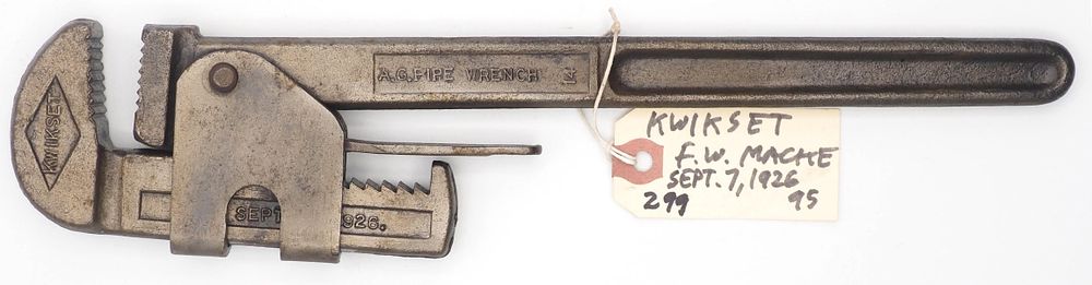 Lot 299: "Kwikset" on jaw both sides