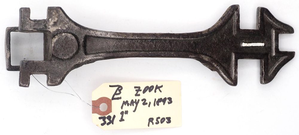 Lot 331: 8.75''L Zooks vehicle wrench