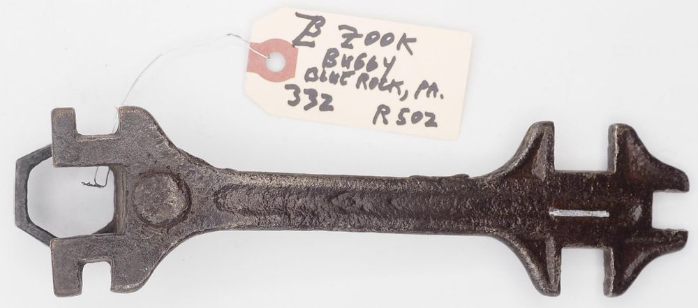 Lot 332: 8.5''L Zooks vehicle wrench