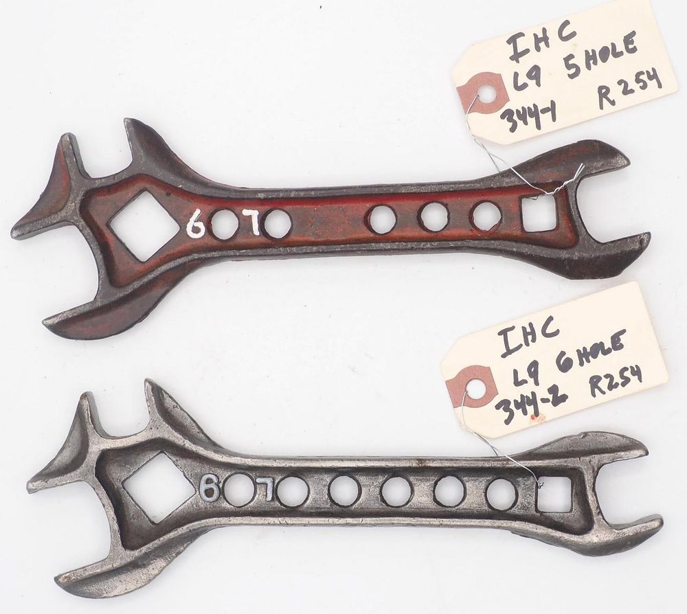 Lot 344: (2) 8"L IHC "67" wrenches