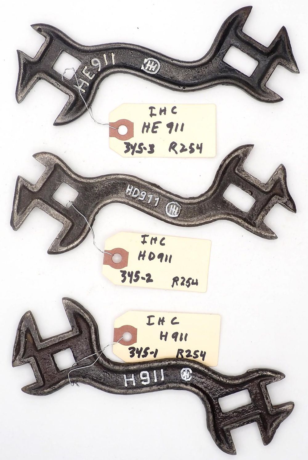 Lot 345: (3) IHC wrenches
