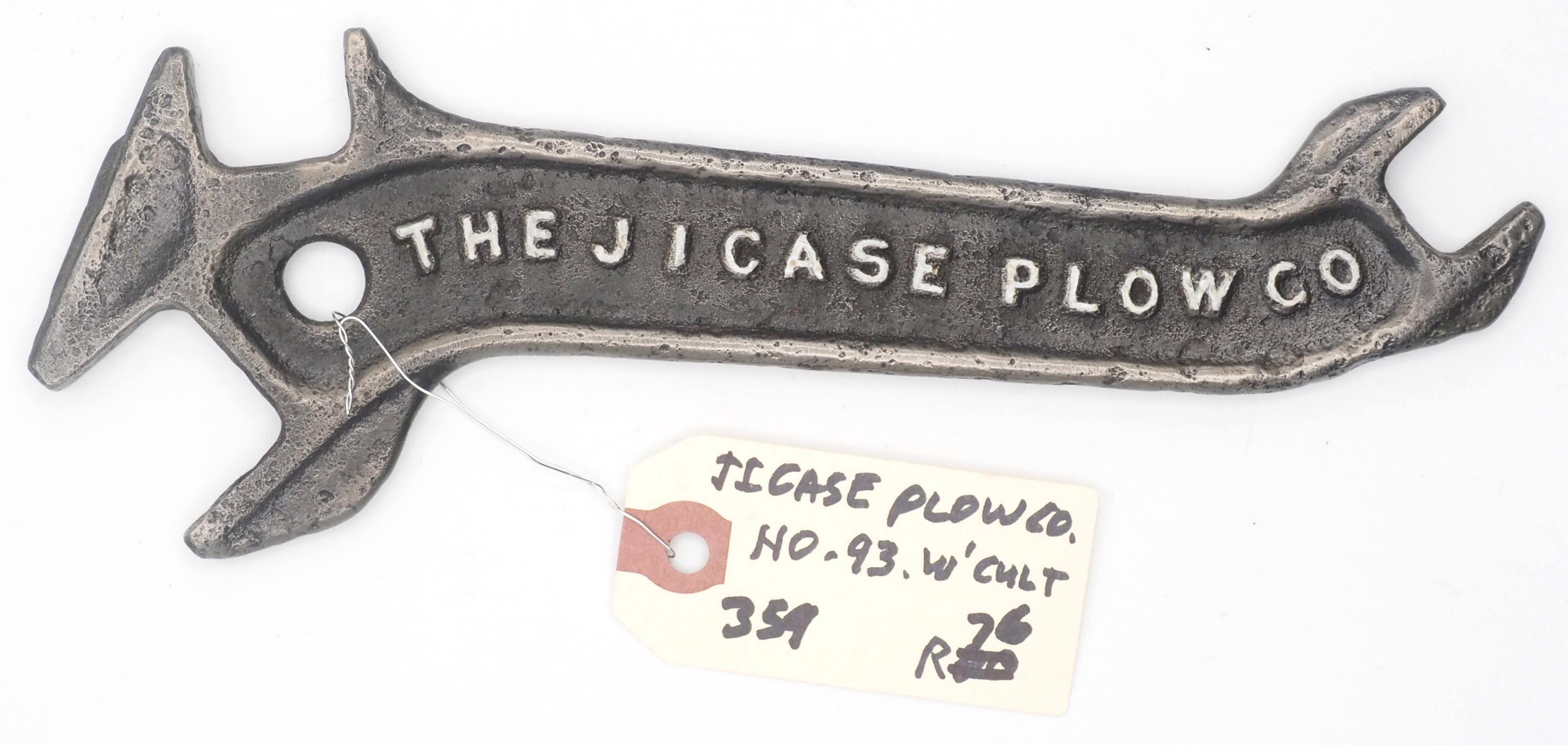 9''L "The JI Case Plow Co"