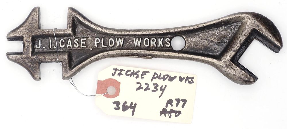 Lot 364: "JI Case Plow Works"