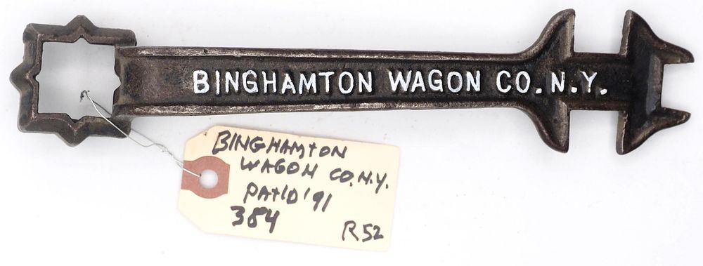 Lot 384: 8.75''L "Binghamton Wagon Co NY"