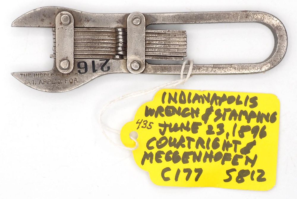 Lot 435: "The Indpls Wrch Co Pat Appl'd For"