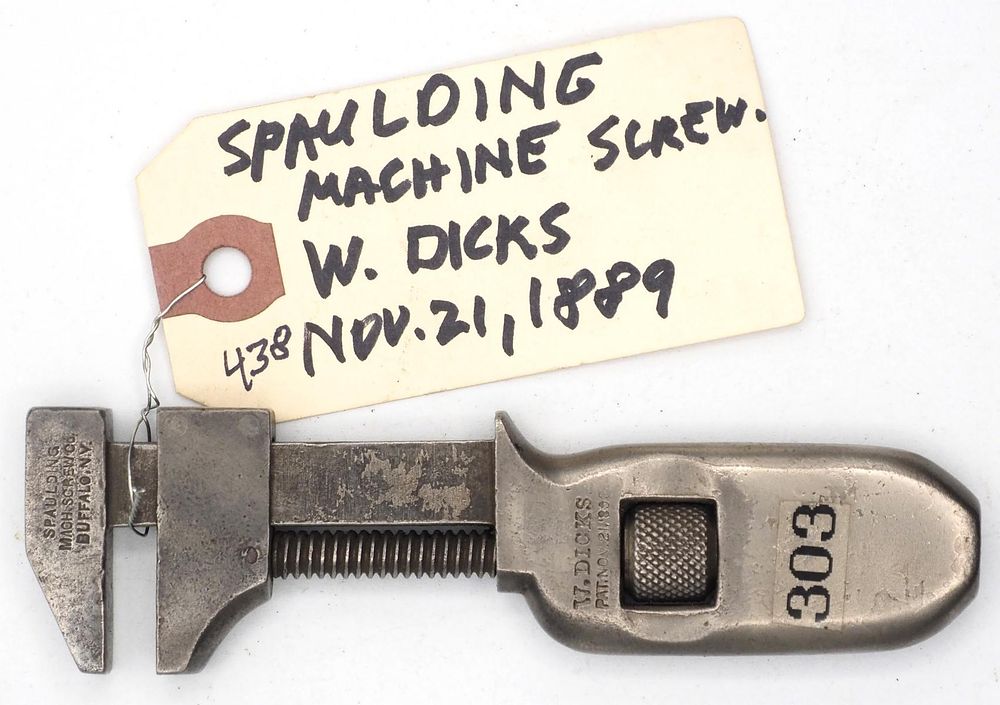 Lot 438: 4.75''L Spaulding Mach. Screw Co.