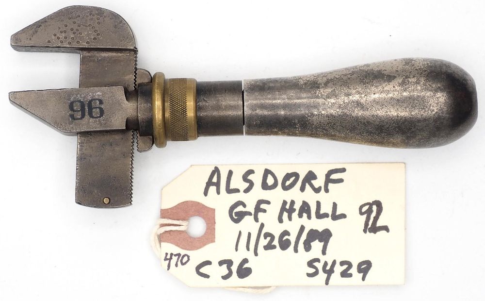 Lot 470: 5.25''L Alsdorf (unmarked) RARE!