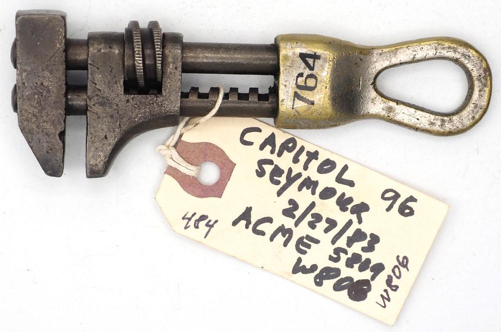 Lot 484: 4.75''L "Capitol Pat Feb 27'83"
