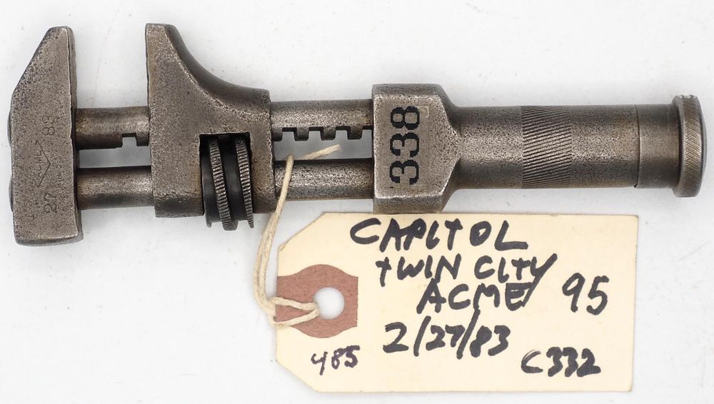 Lot 485: 5.25''L Capitol Wrench "(Acme logo)