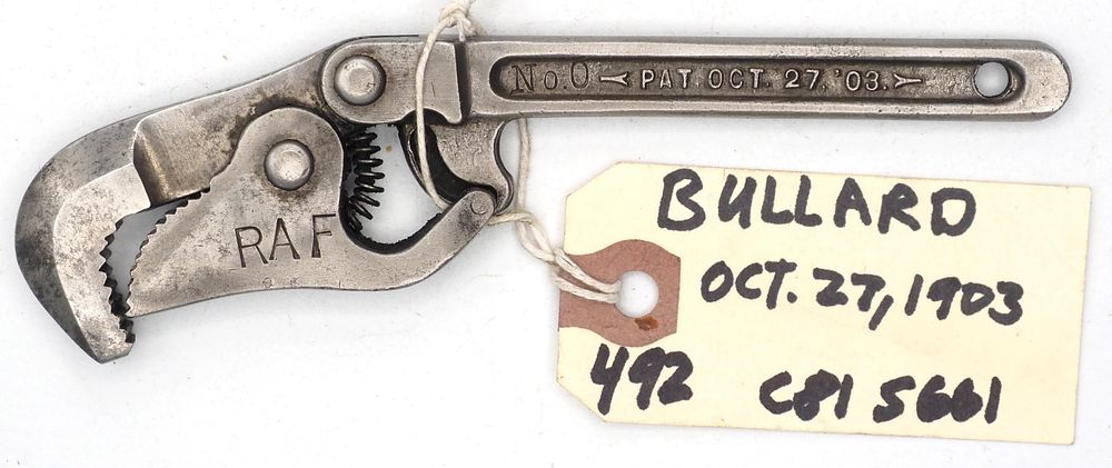 Lot 492: 5.5''L "Bullard Wrench"