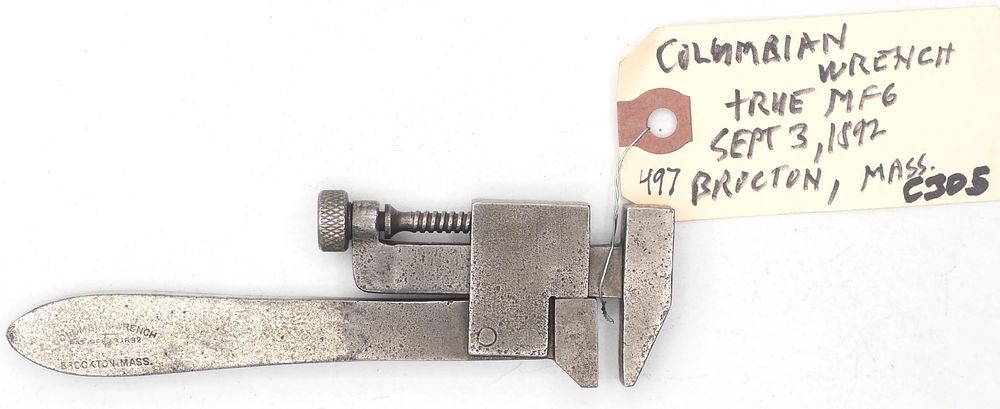 Lot 497: 5.25''L Columbian Wrench