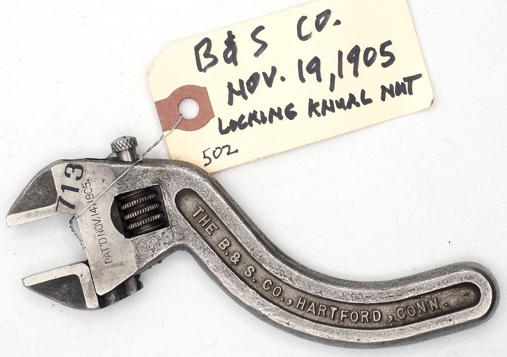 Lot 502: 6''L "The B&S Co, Hartford Conn"