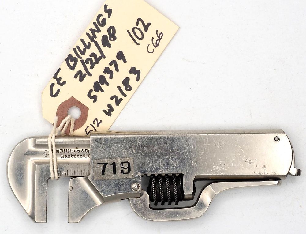 Lot 512: 4.75''L "Billings & Spencer Co, Hartford Conn"