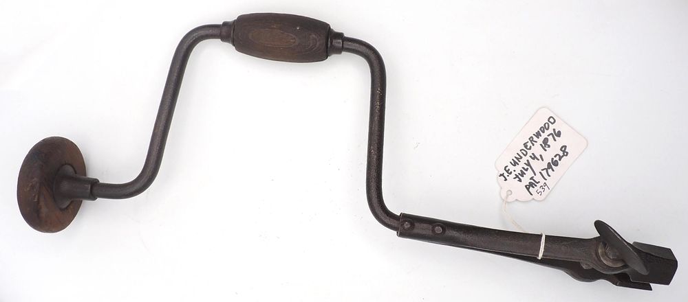 Lot 539: 17.5''L J.E. Underwood buggy wrench
