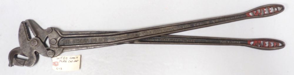 Lot 543: 30.5''L Cut-out wrench