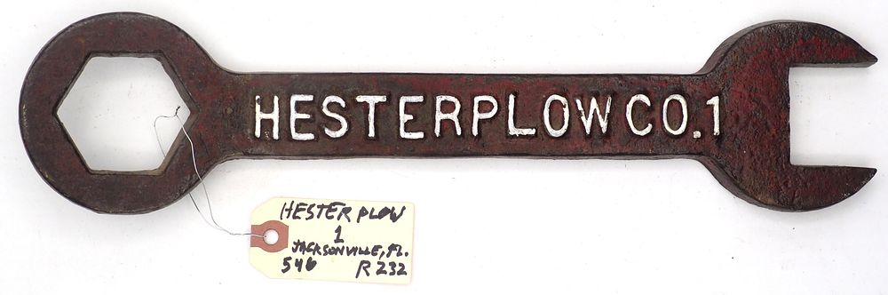 Lot 546: 14.25''L "Hester Plow Co. 1"