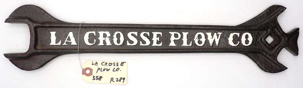 Lot 558: 18''L "La Crosse Plow Co"