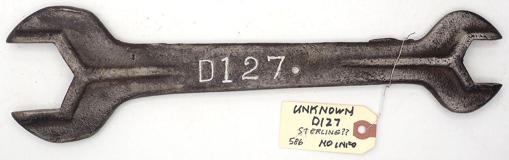 Lot 586: 14''L "D127", unknown