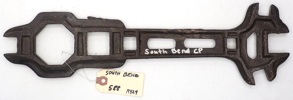 Lot 588: 16.5''L South Bend Chilled Plow Co.