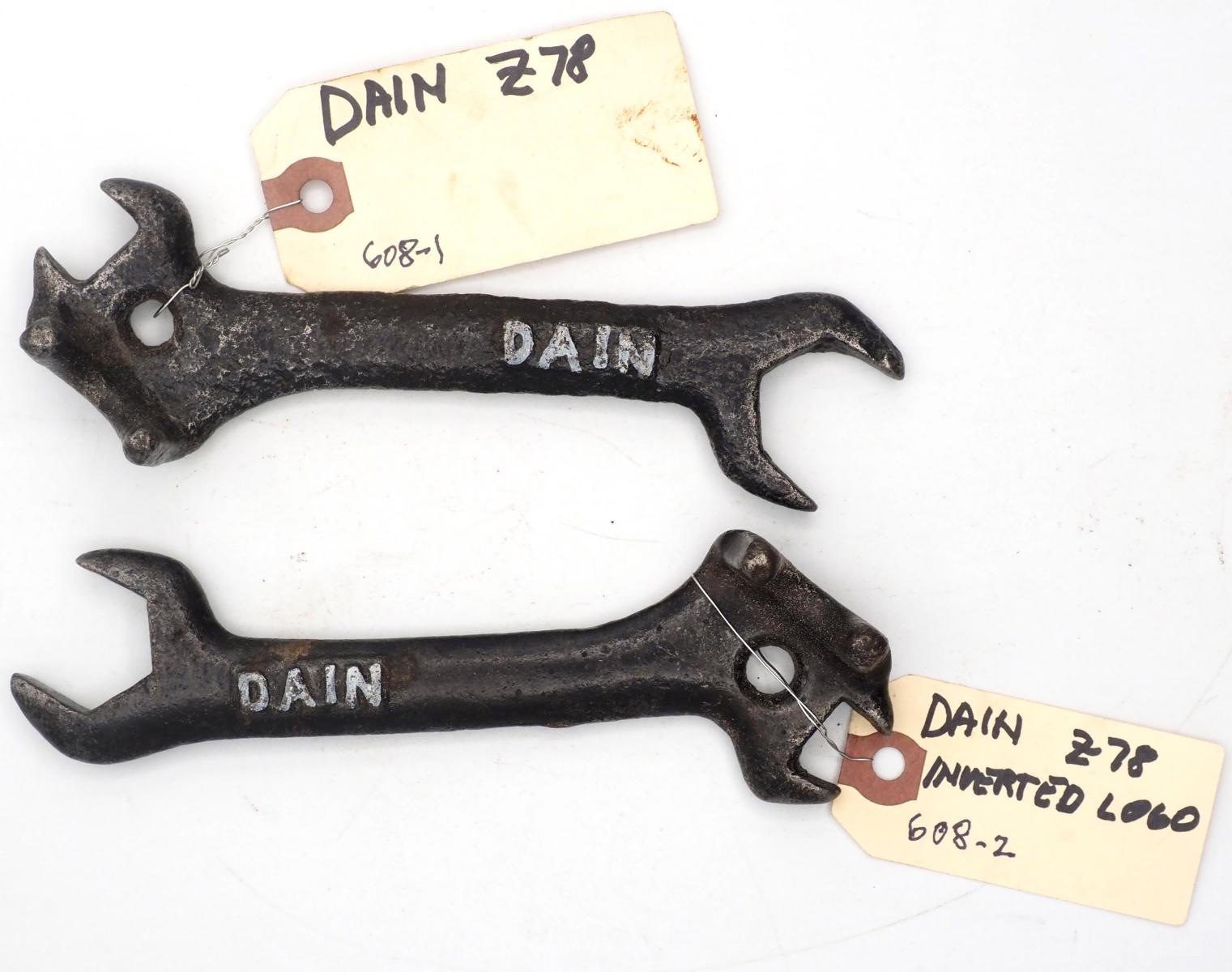 (2) Dain wrenches