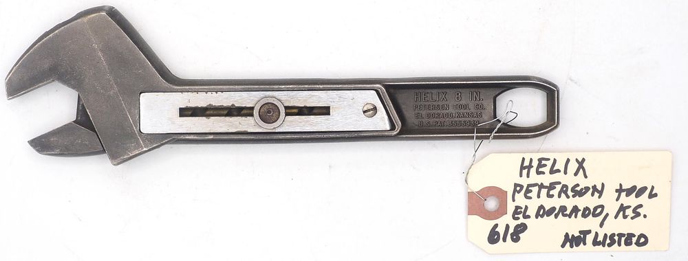 Lot 618: 8.5''L Helix 8 IN. Petersen Tool Co.