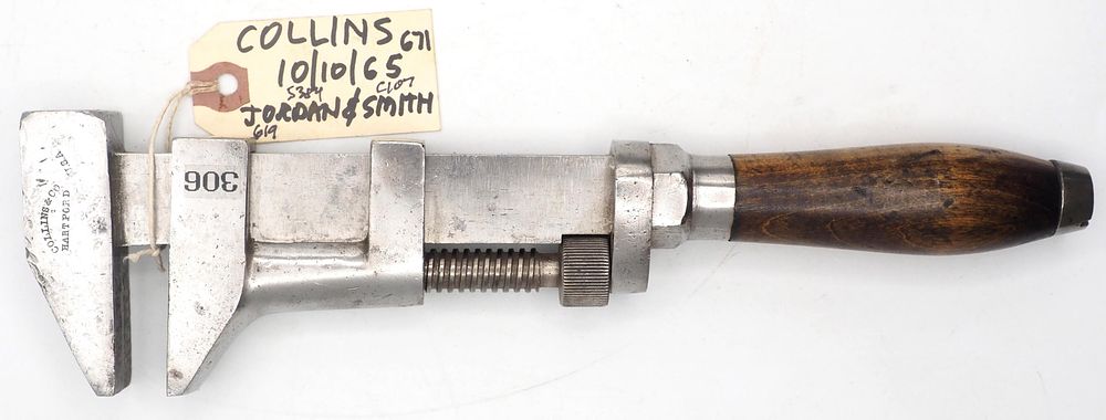 Lot 619: 12''L "Collins & Co Hartford"
