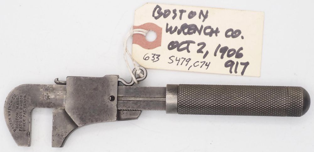 Lot 633: 6.5''L Boston Wrench Co. Boston Mass.