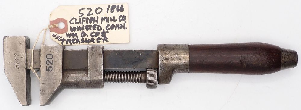 Lot 636: 10''L "W.G. Coe Warranted", RARE!