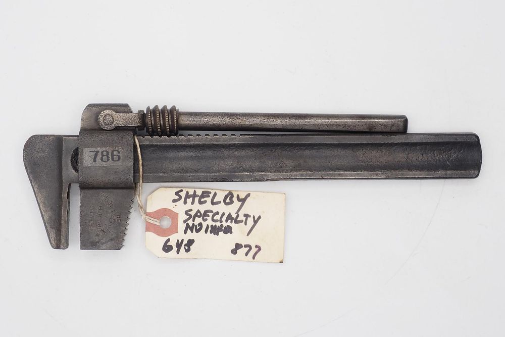 Lot 648: 9''L "The Shelby Specialty, Shelby Ohio Patented"
