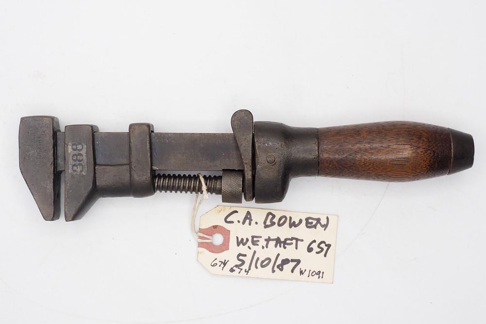 Lot 674: 8.75''L Maker name not legible