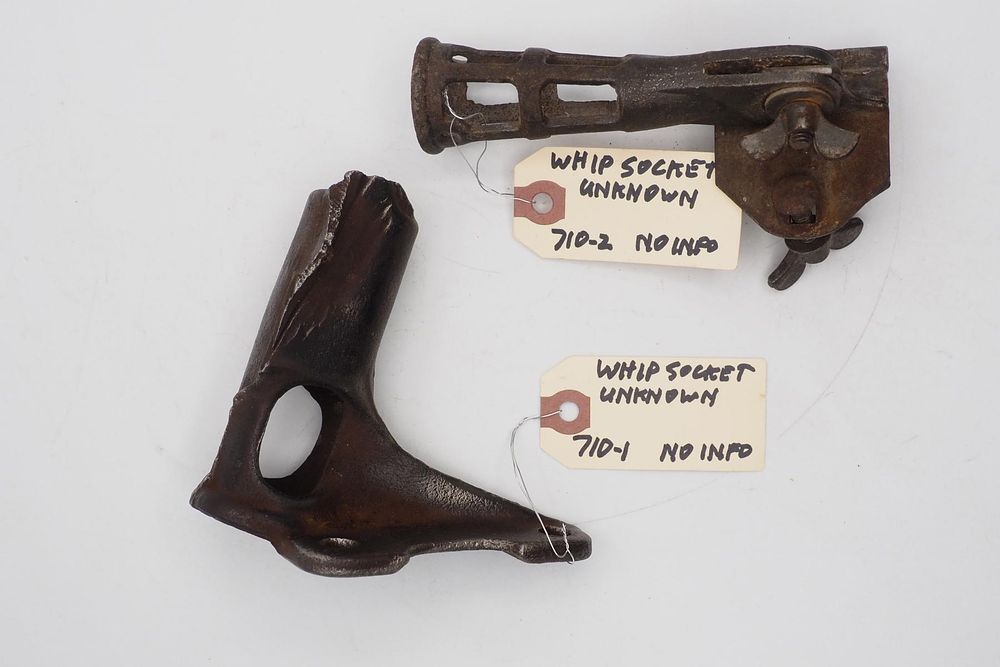 Lot 710: (2) Whip sockets