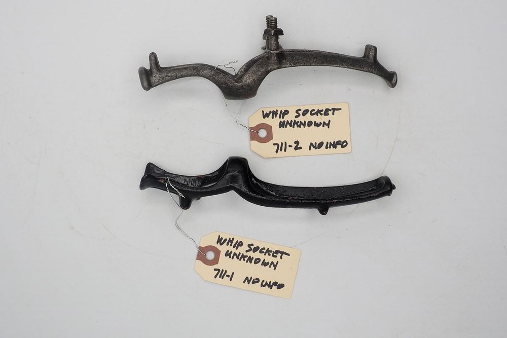 Lot 711: (2) Whip sockets