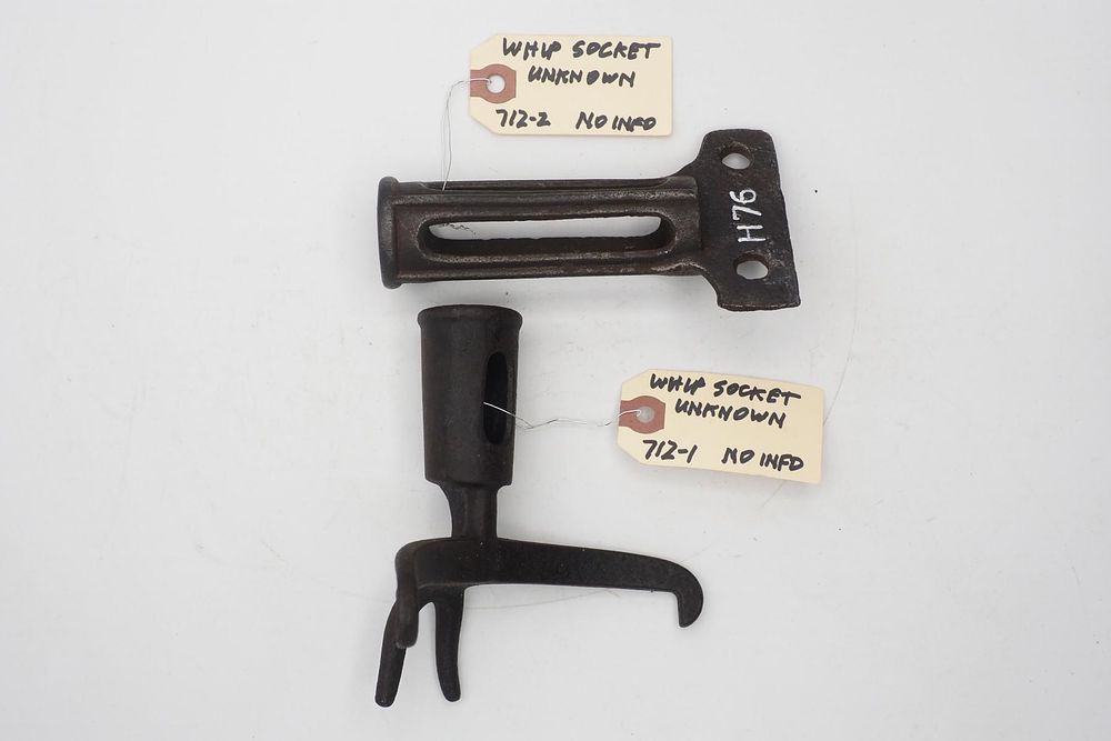 Lot 712: (2) Whip sockets