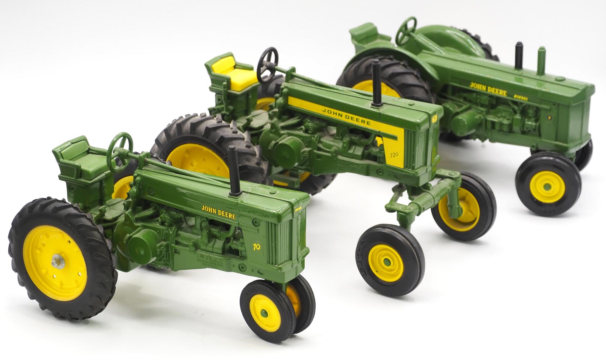 (3) John Deere Tractors