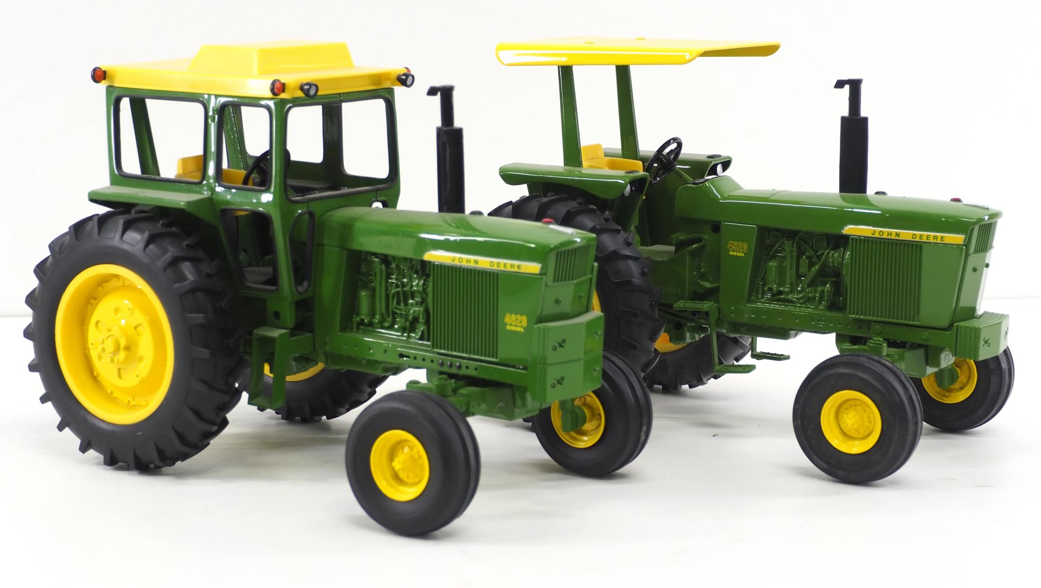 (2) Ertl John Deeres